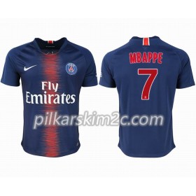 Koszulka Paris Saint-Germain Mbappé 7 Główna 2018-2019 - Koszulki Piłkarskie
